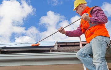 Lamesley soft wash roof cleaning